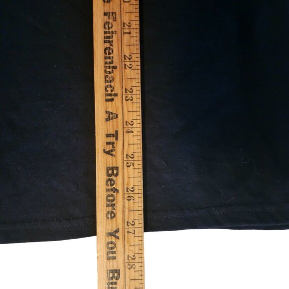 Elton John 2022 Concert Tee T Shirt Large 100% Cotton Sparkly Black Silver - Picture 4 of 7